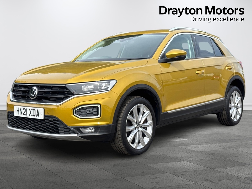 Volkswagen T-Roc 1.5 Tsi Gpf Evo Sel Suv Dsg HN21XDA Yellow #4