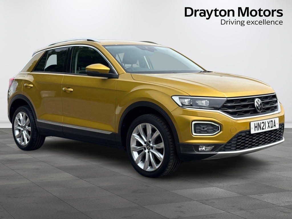 Volkswagen T-Roc 1.5 Tsi Gpf Evo Sel Suv Dsg Yellow
