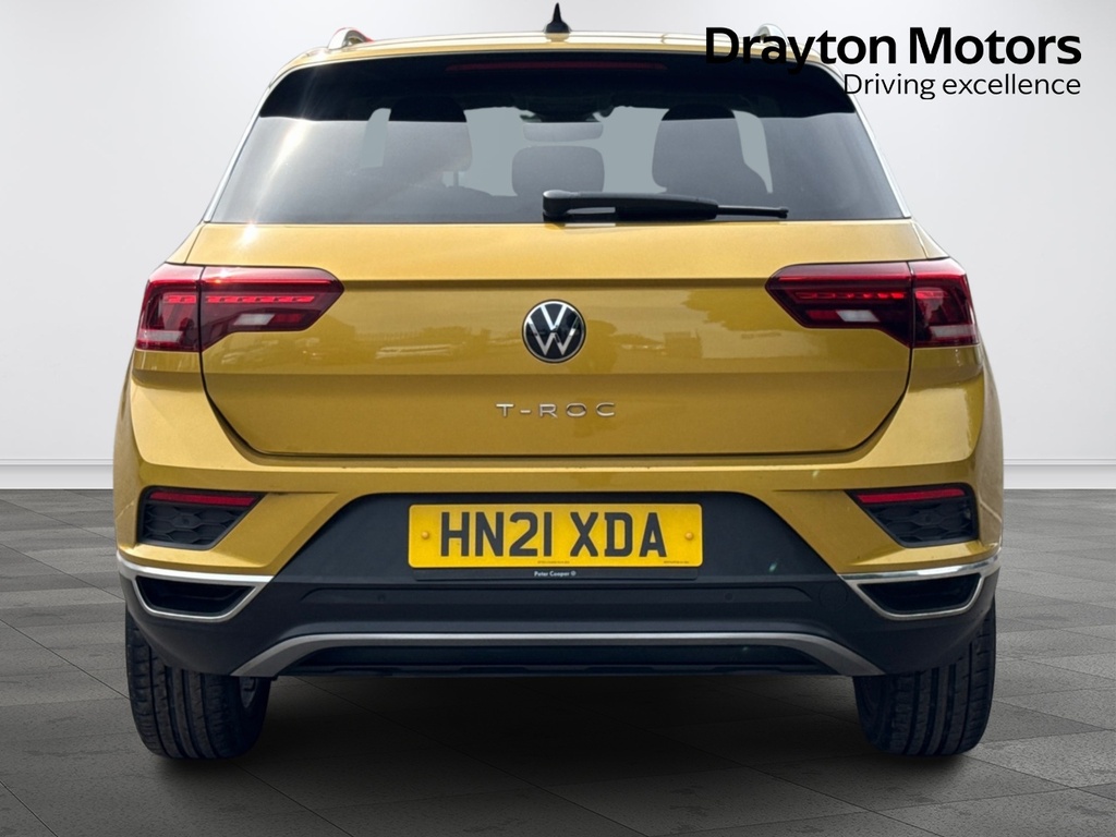 Volkswagen T-Roc 1.5 Tsi Gpf Evo Sel Suv Dsg HN21XDA Yellow #6