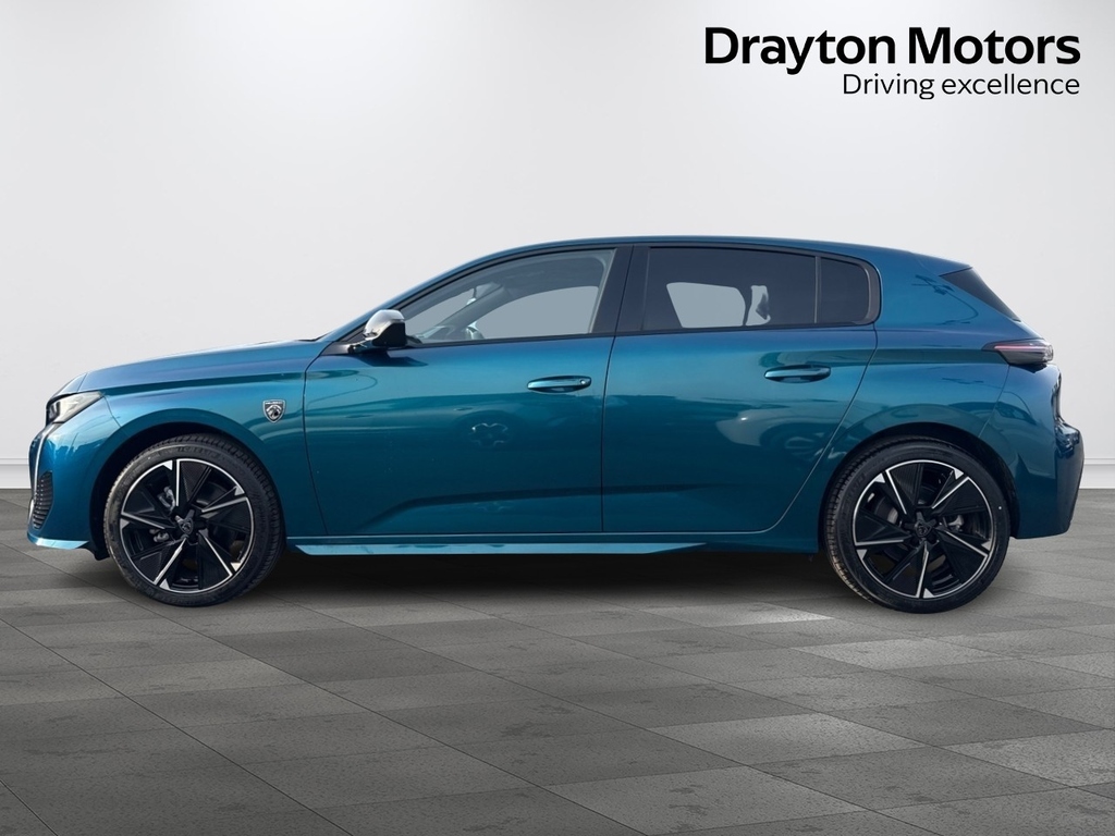 Peugeot 308 54Kwh Gt Hatchback YY75OGH Blue #5