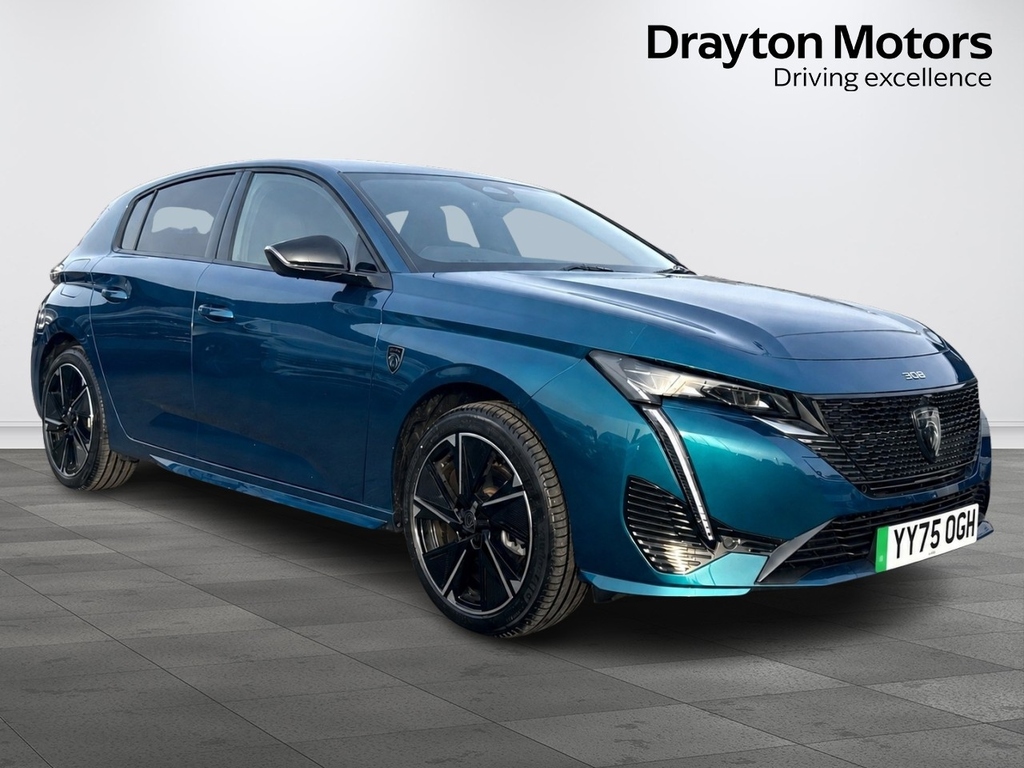 Peugeot 308 54Kwh Gt Hatchback Blue
