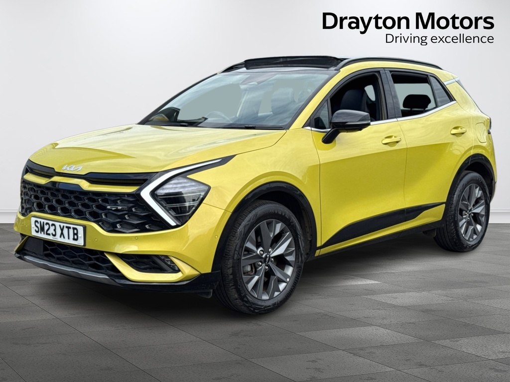 Kia Sportage 1.6 H T-gdi Gt-line S Suv Hybrid E SM23XTB Yellow #4
