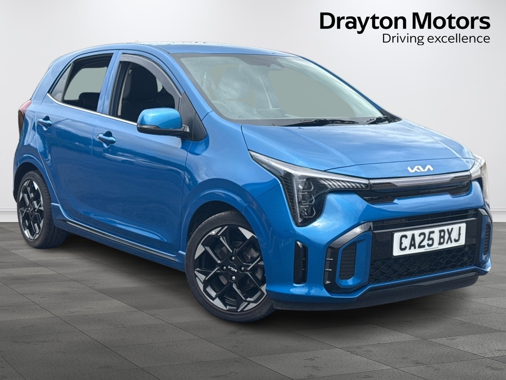 Kia Picanto 1.0 Gt-line Hatchback Amt Euro 6 Ss Blue