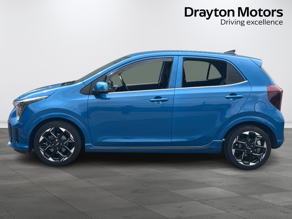 Kia Picanto 1.0 Gt-line Hatchback Amt Euro 6 Ss CA25BXJ Blue #5