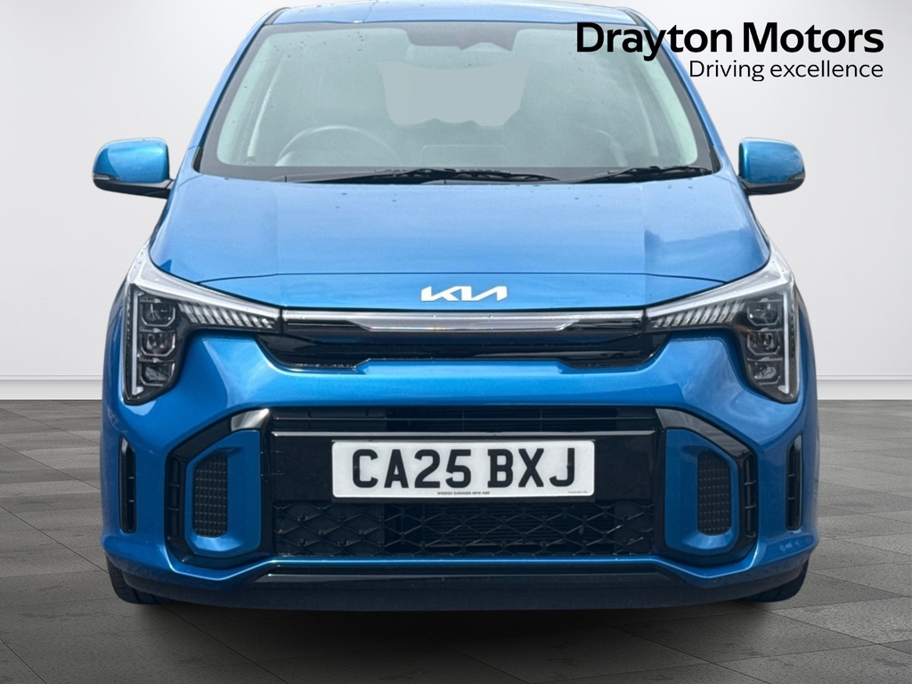 Kia Picanto 1.0 Gt-line Hatchback Amt Euro 6 Ss CA25BXJ Blue #3