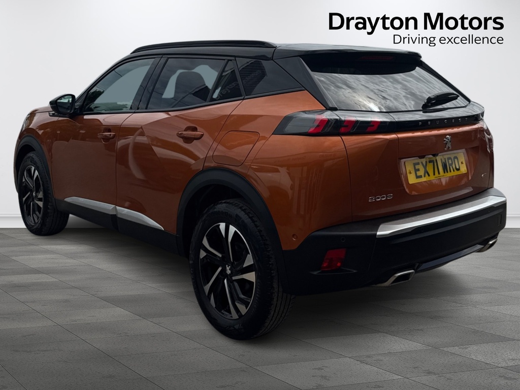 Peugeot 2008 1.2 Puretech Gt Suv EX71WRO Orange #6