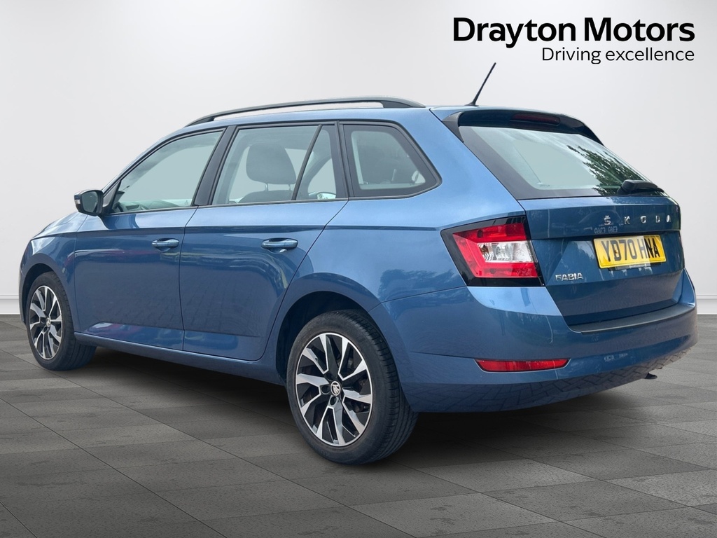 Skoda Fabia 1.0 Tsi Se Drive Estate Blue #6