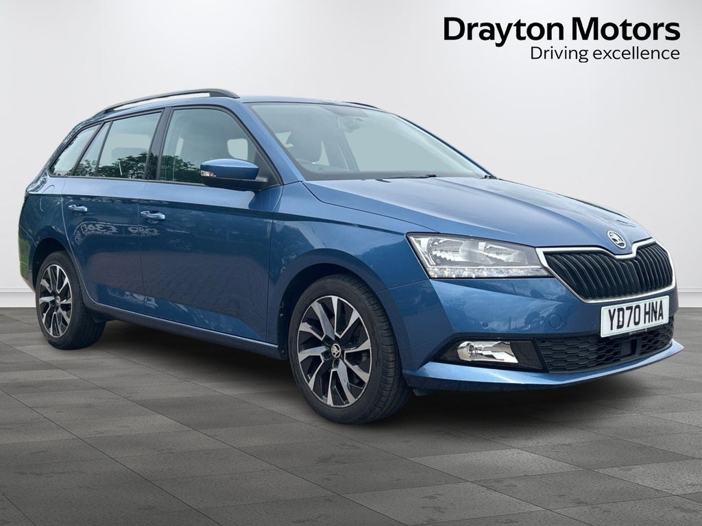 Skoda Fabia 1.0 Tsi Se Drive Estate Blue