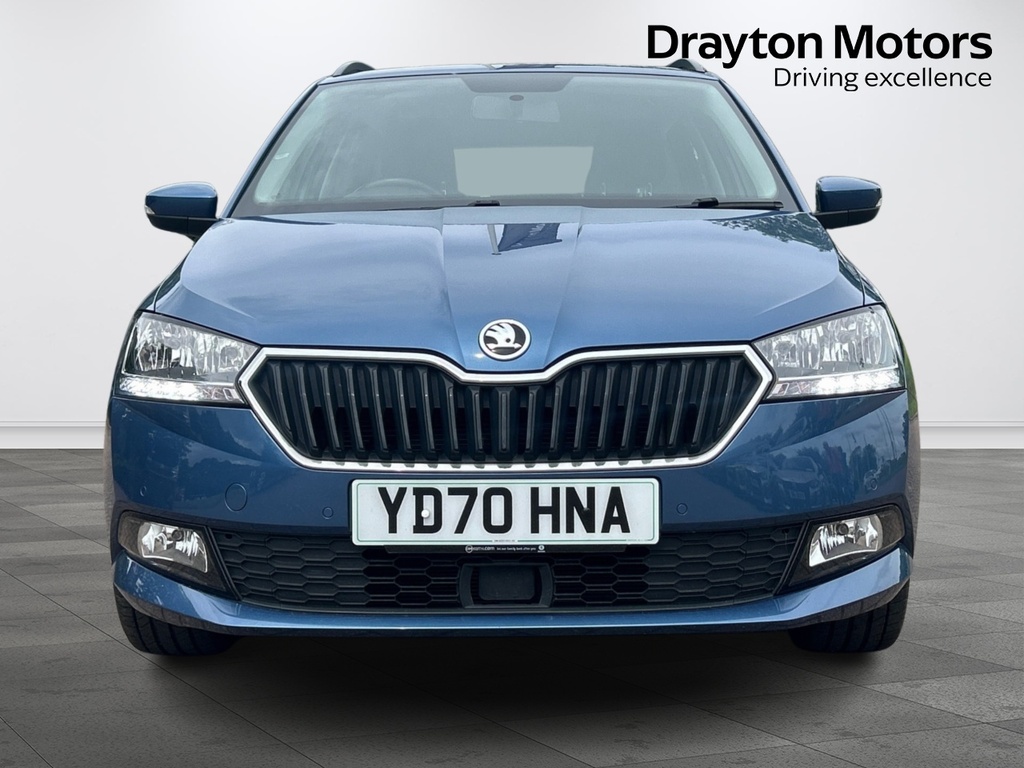 Skoda Fabia 1.0 Tsi Se Drive Estate Blue #3