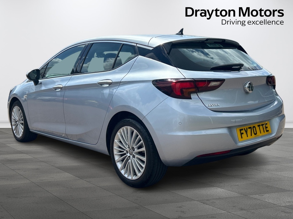 Vauxhall Astra 1.2 Turbo Elite Nav Hatchback Silver #6