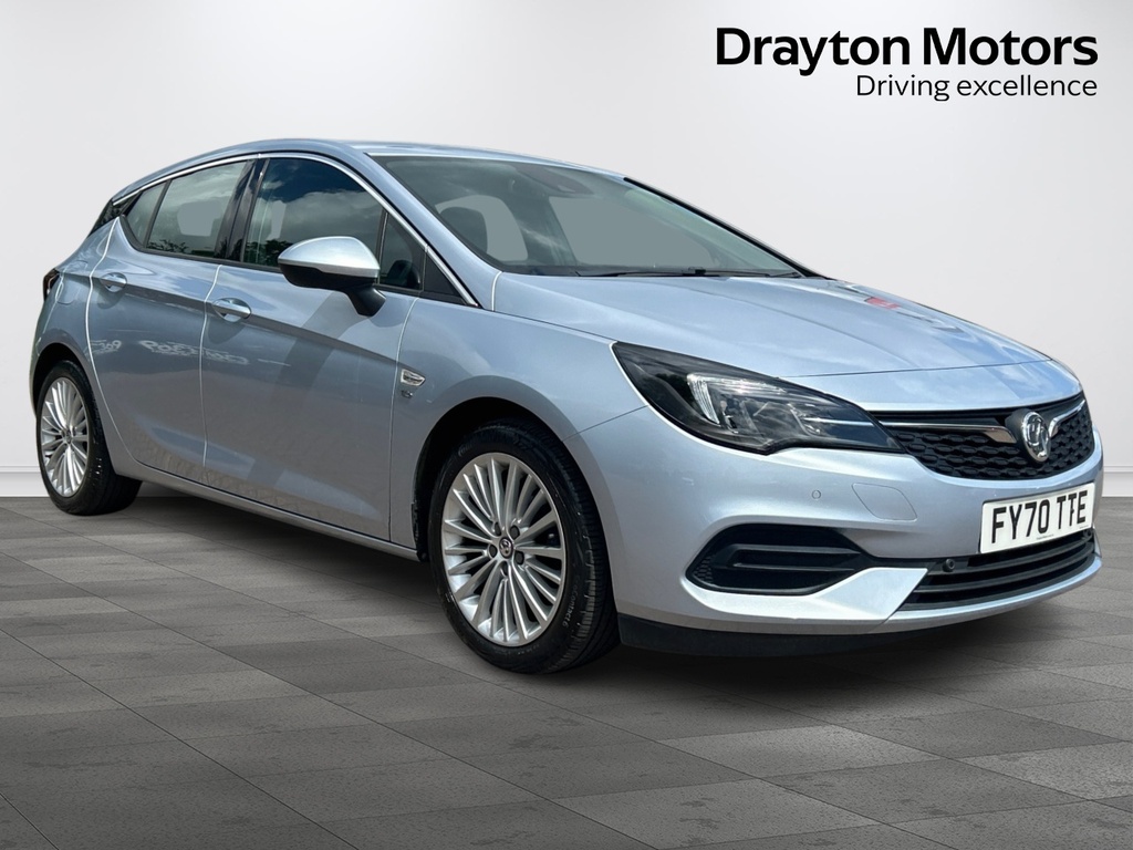 Vauxhall Astra 1.2 Turbo Elite Nav Hatchback Silver