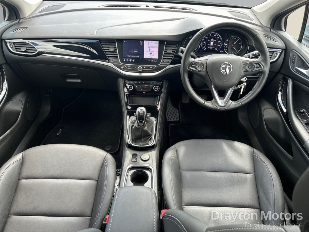 Vauxhall Astra 1.2 Turbo Elite Nav Hatchback Silver #2