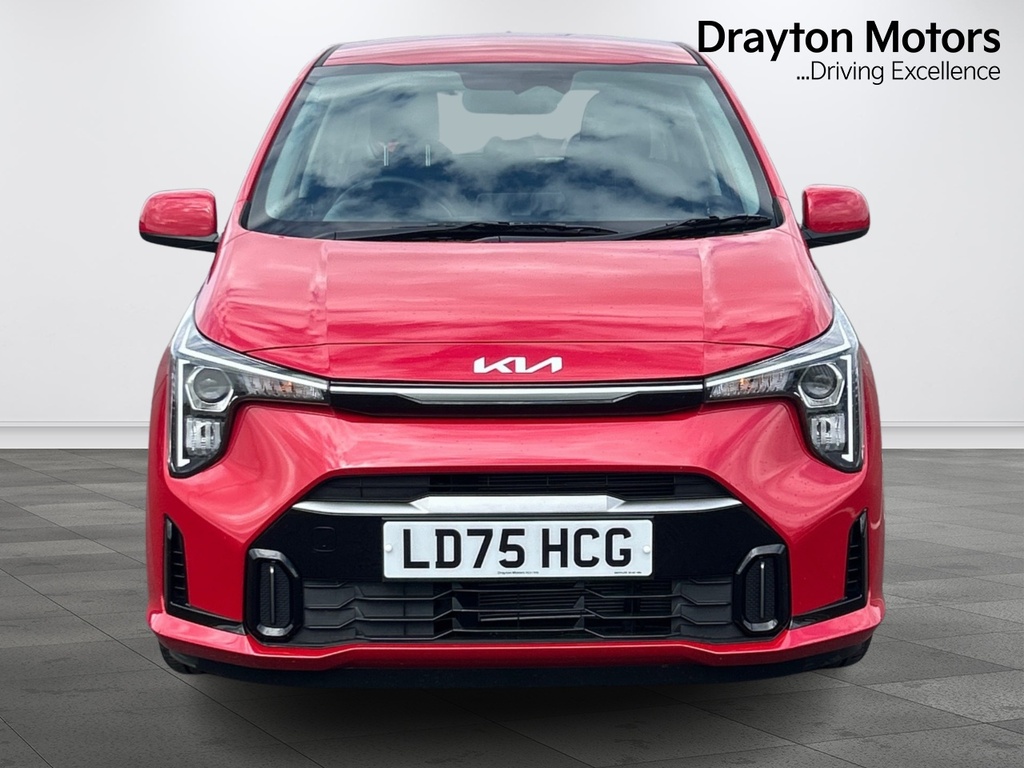 Kia Picanto 1.0 2 Hatchback Amt LD75HCG Red #3