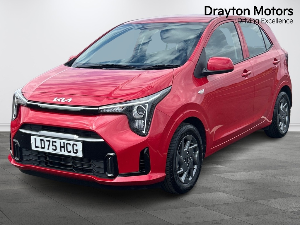 Kia Picanto 1.0 2 Hatchback Amt LD75HCG Red #4