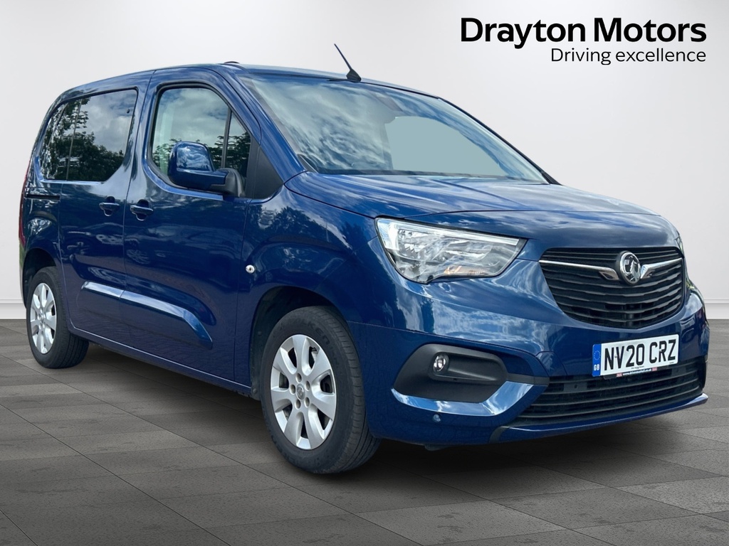 Vauxhall Combo Life 1.5 Turbo D Blueinjection Energy Mpv Au Blue