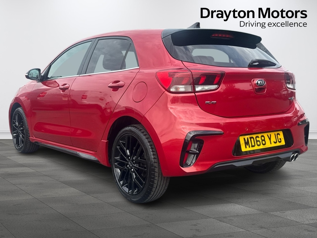 Kia RIO 1.0 T Gdi Gt Line S Hatchback MD68YJG Red #6