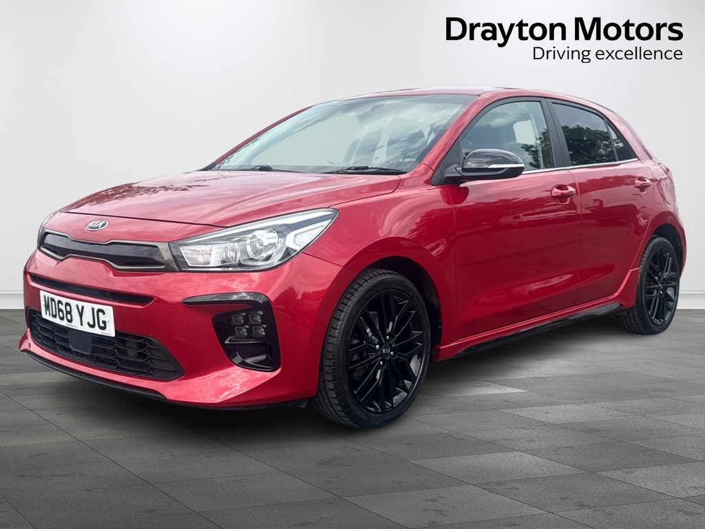 Kia RIO 1.0 T Gdi Gt Line S Hatchback MD68YJG Red #4