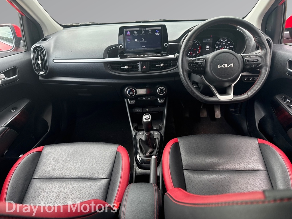 Kia Picanto 1.0 T-gdi Gt-line S Hatchback Eu AO22HHL Red #2