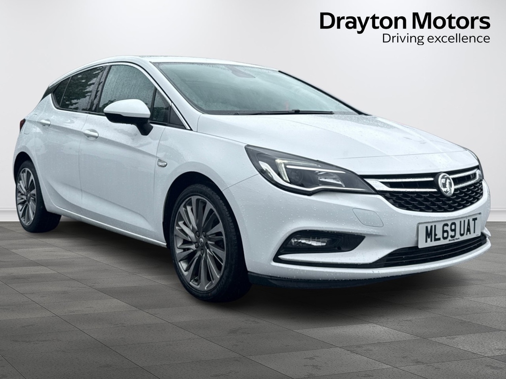 Vauxhall Astra 1.4I Turbo Griffin Hatchback ML69UAT White