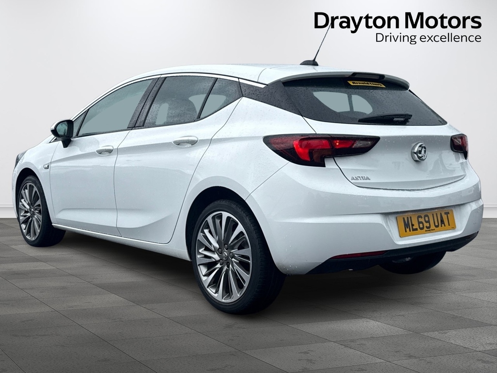 Vauxhall Astra 1.4I Turbo Griffin Hatchback ML69UAT White #3