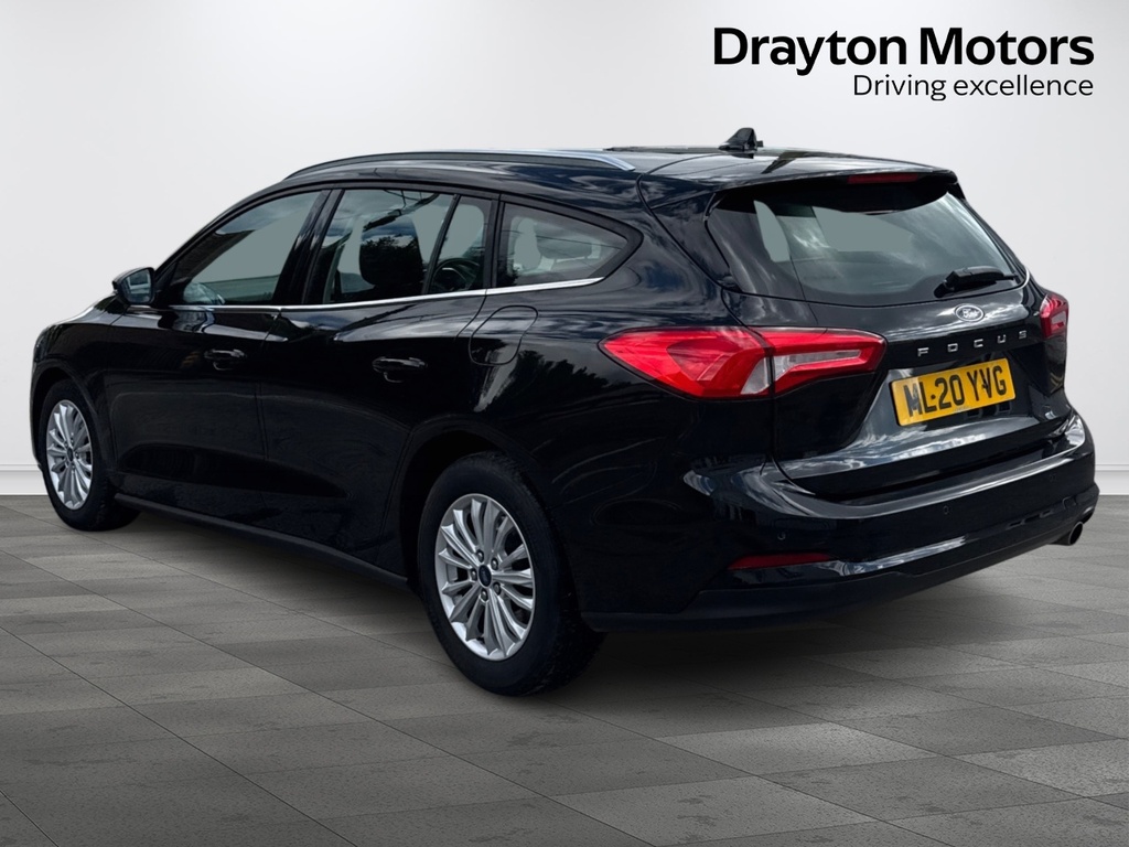 Ford Focus 1.5 Ecoblue Titanium Estate ML20YVG Black #6