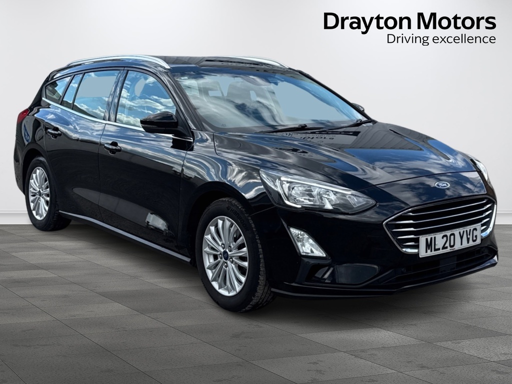 Ford Focus 1.5 Ecoblue Titanium Estate ML20YVG Black