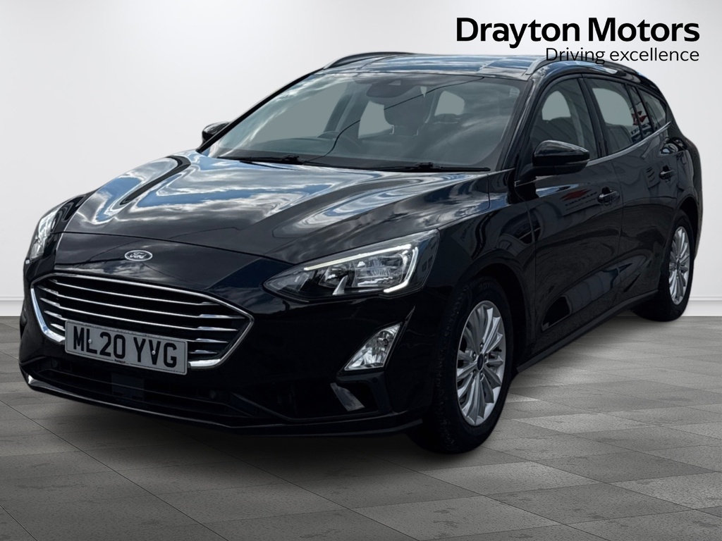 Ford Focus 1.5 Ecoblue Titanium Estate ML20YVG Black #4