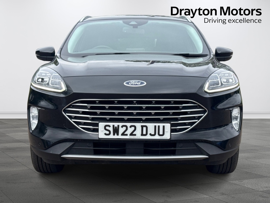 Ford Kuga 1.5 Ecoblue Titanium Suv Black #3