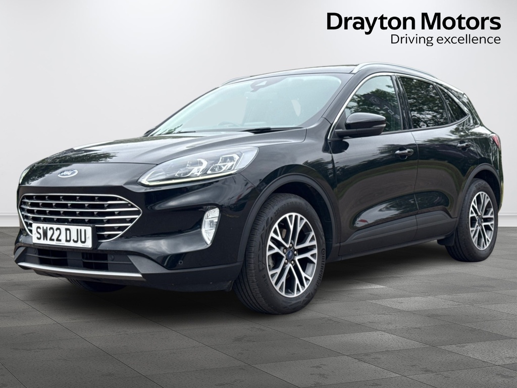 Ford Kuga 1.5 Ecoblue Titanium Suv Black #4