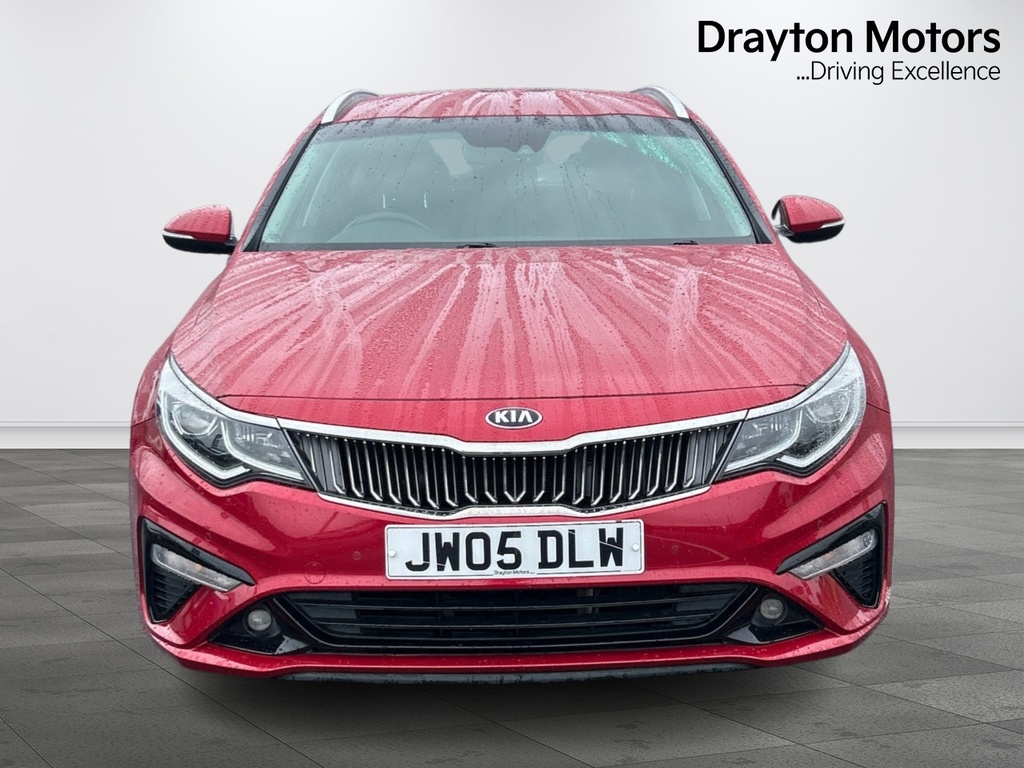 Kia Optima Optima Sportswagon Red #3