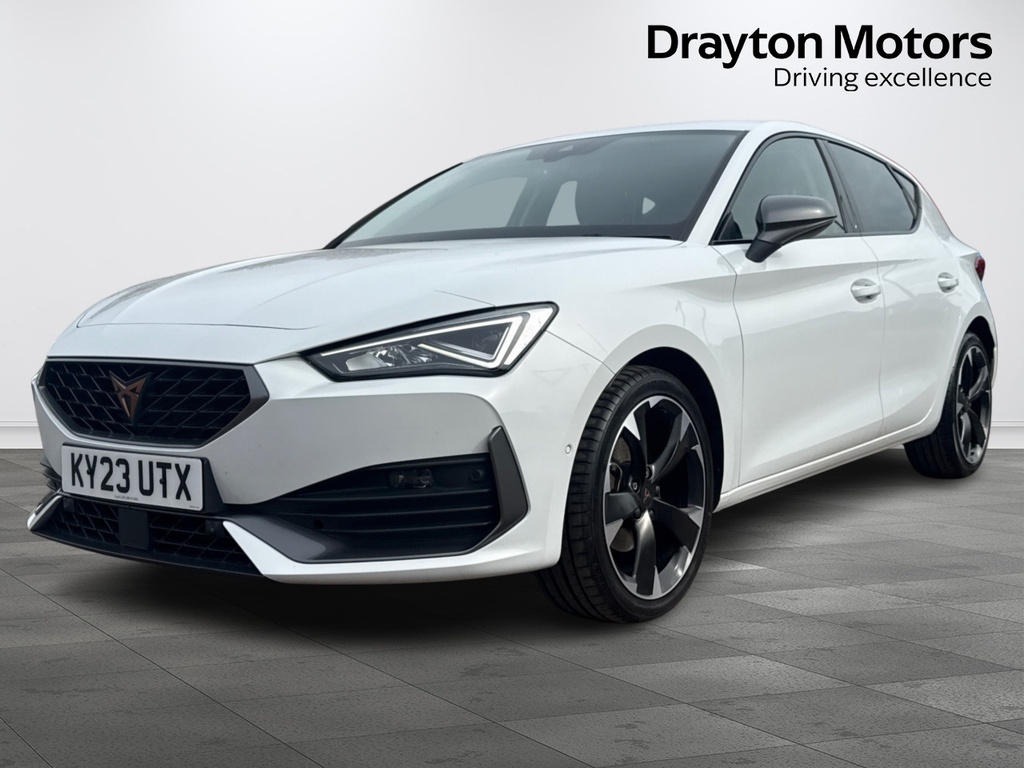 Cupra Leon 1.5 Etsi Evo V1 Hatchback Hybrid Dsg White #4