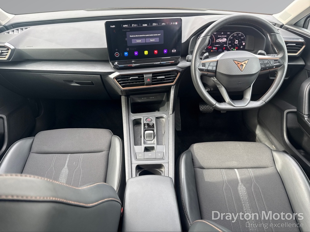 Cupra Leon 1.5 Etsi Evo V1 Hatchback Hybrid Dsg White #2
