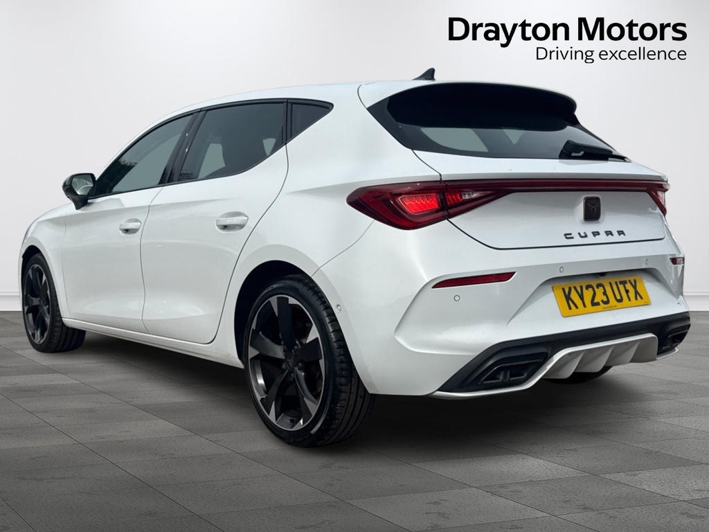 Cupra Leon 1.5 Etsi Evo V1 Hatchback Hybrid Dsg White #6