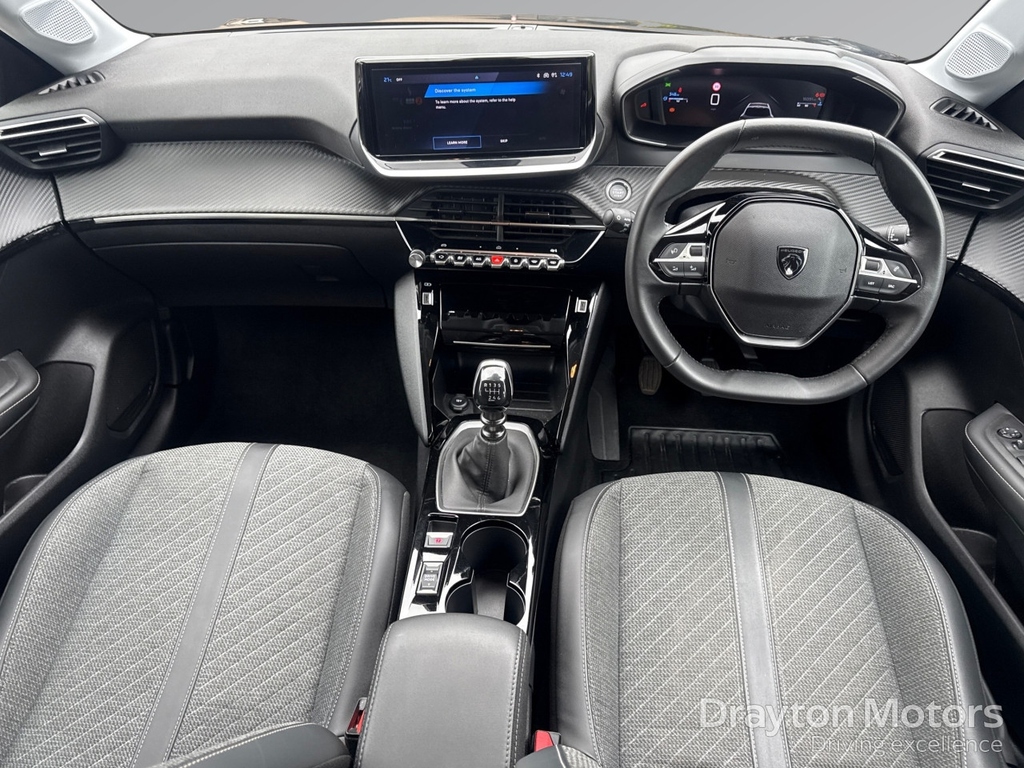 Peugeot 208 1.2 Puretech Allure Hatchback FH74TYO Black #2