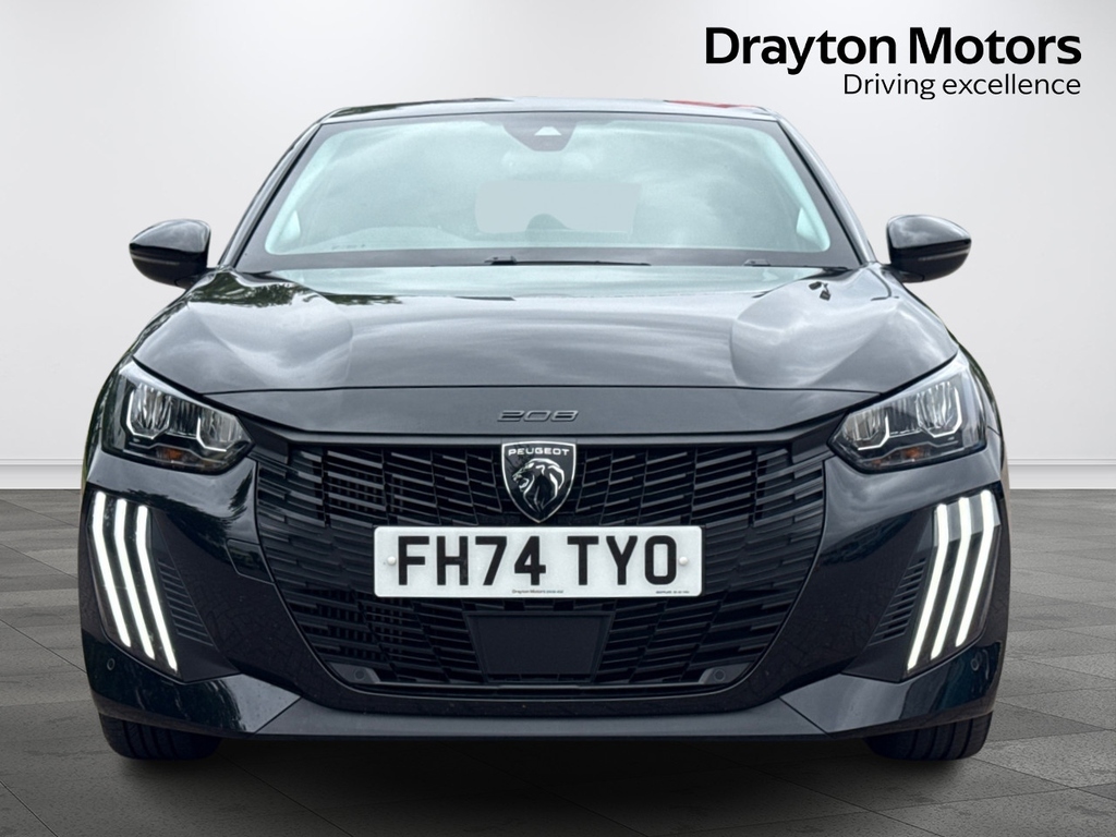 Peugeot 208 1.2 Puretech Allure Hatchback FH74TYO Black #3