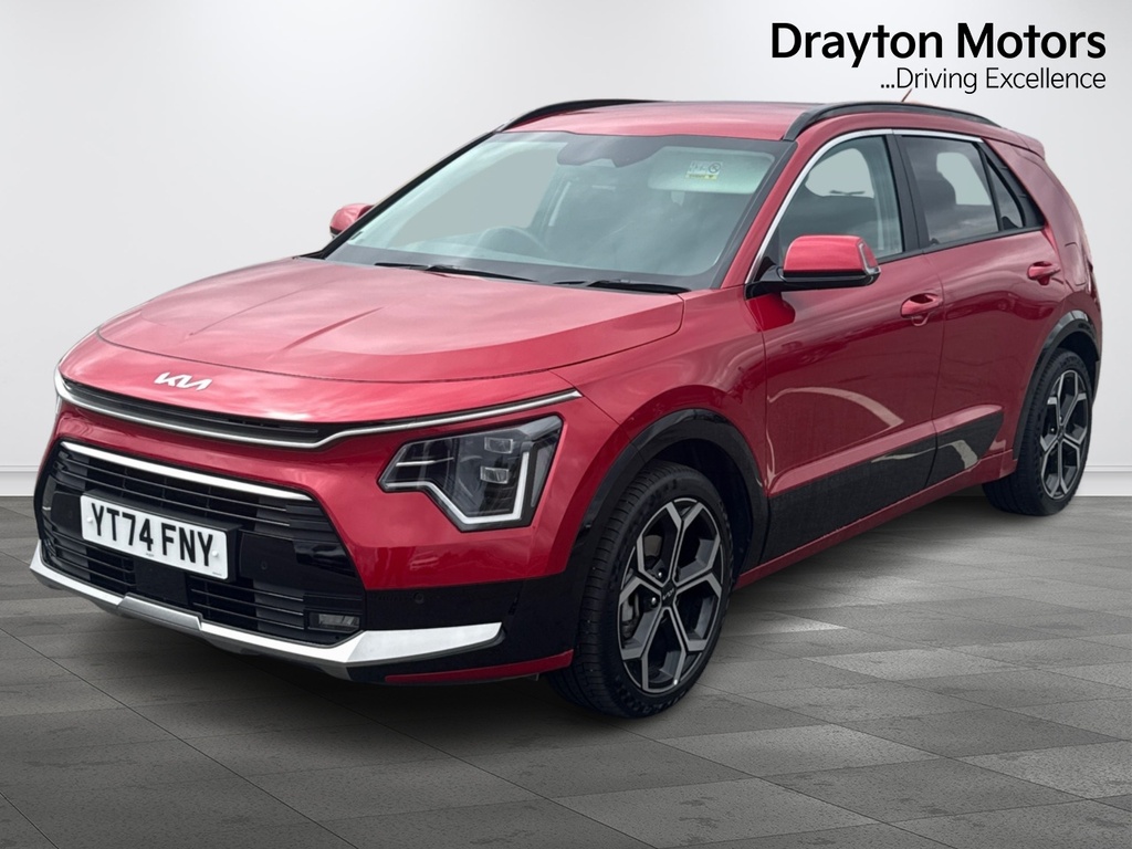 Kia Niro 1.6H Gdi 3 Suv Hybrid Dct YT74FNY Red #4