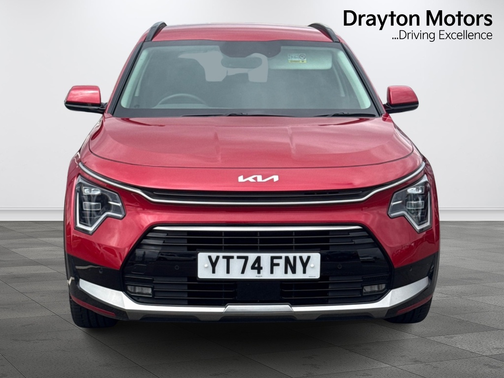 Kia Niro 1.6H Gdi 3 Suv Hybrid Dct YT74FNY Red #3