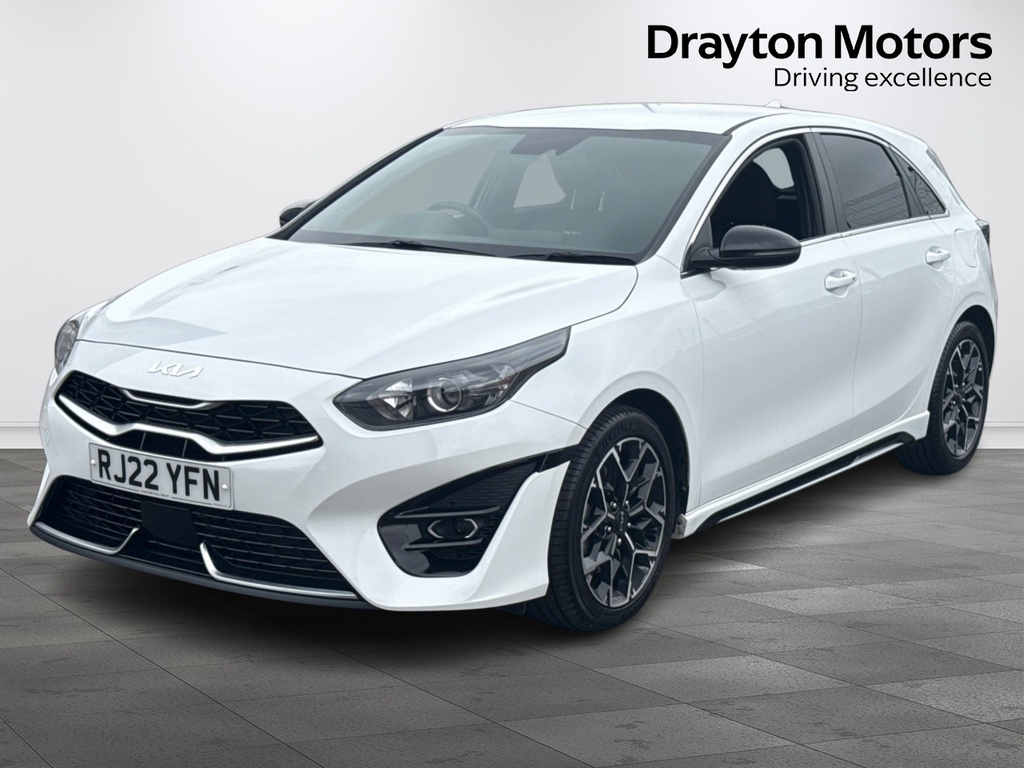 Kia Ceed 1.5 T Gdi Gt Line Hatchback RJ22YFN White #4