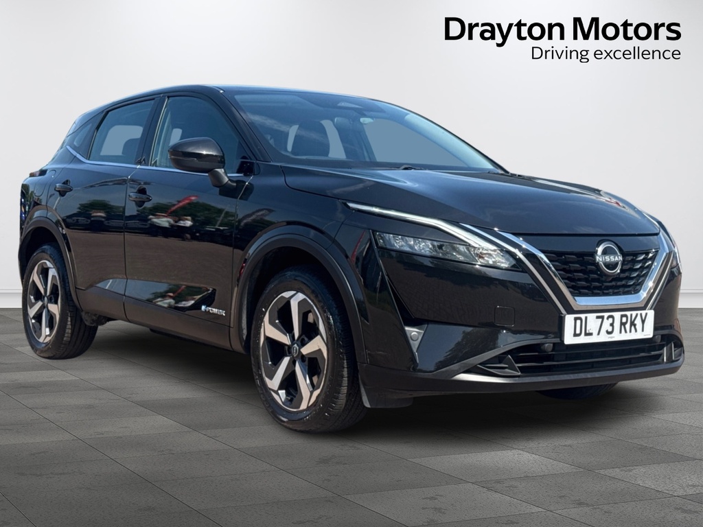 Nissan Qashqai 1.5 H E-power Acenta Premium Suv Hybrid DL73RKY Black