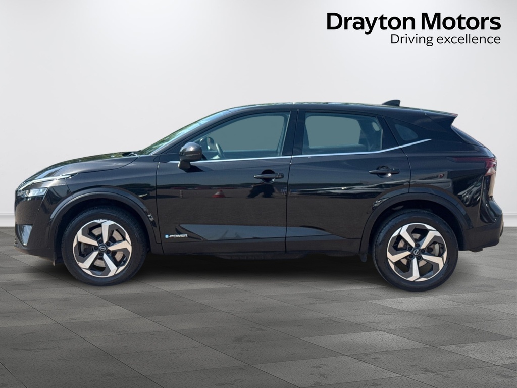 Nissan Qashqai 1.5 H E-power Acenta Premium Suv Hybrid DL73RKY Black #5