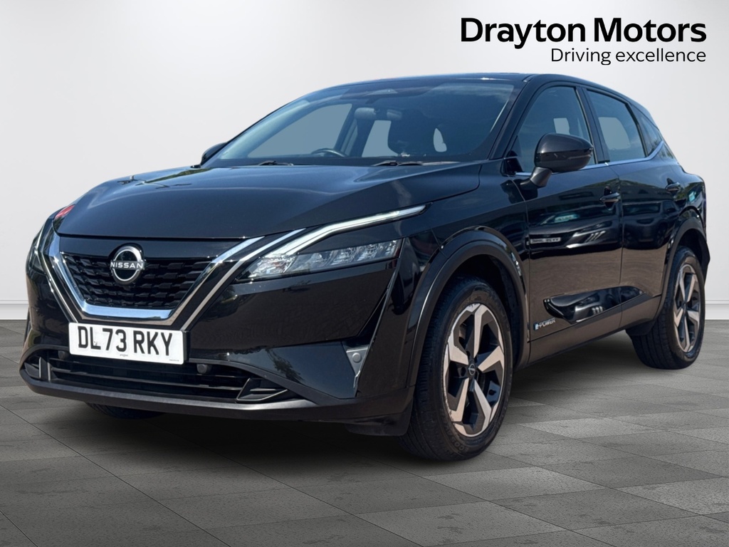Nissan Qashqai 1.5 H E-power Acenta Premium Suv Hybrid DL73RKY Black #4