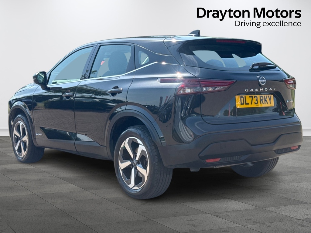 Nissan Qashqai 1.5 H E-power Acenta Premium Suv Hybrid DL73RKY Black #6