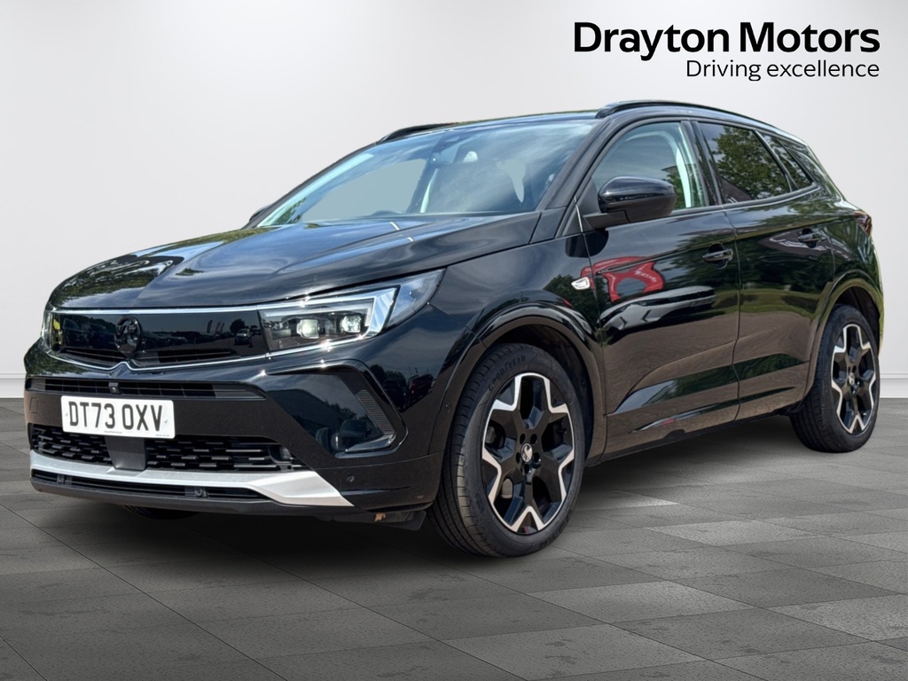 Vauxhall Grandland 1.2 Turbo Ultimate Suv Euro 6 S DT73OXV Black #4