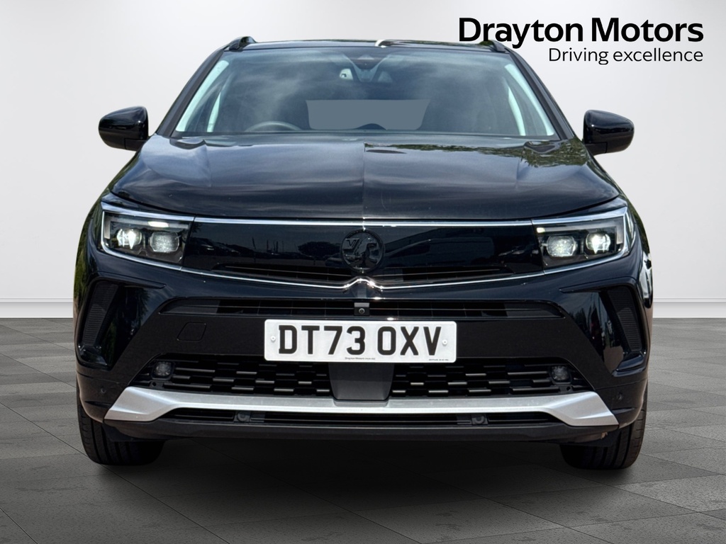 Vauxhall Grandland 1.2 Turbo Ultimate Suv Euro 6 S DT73OXV Black #3