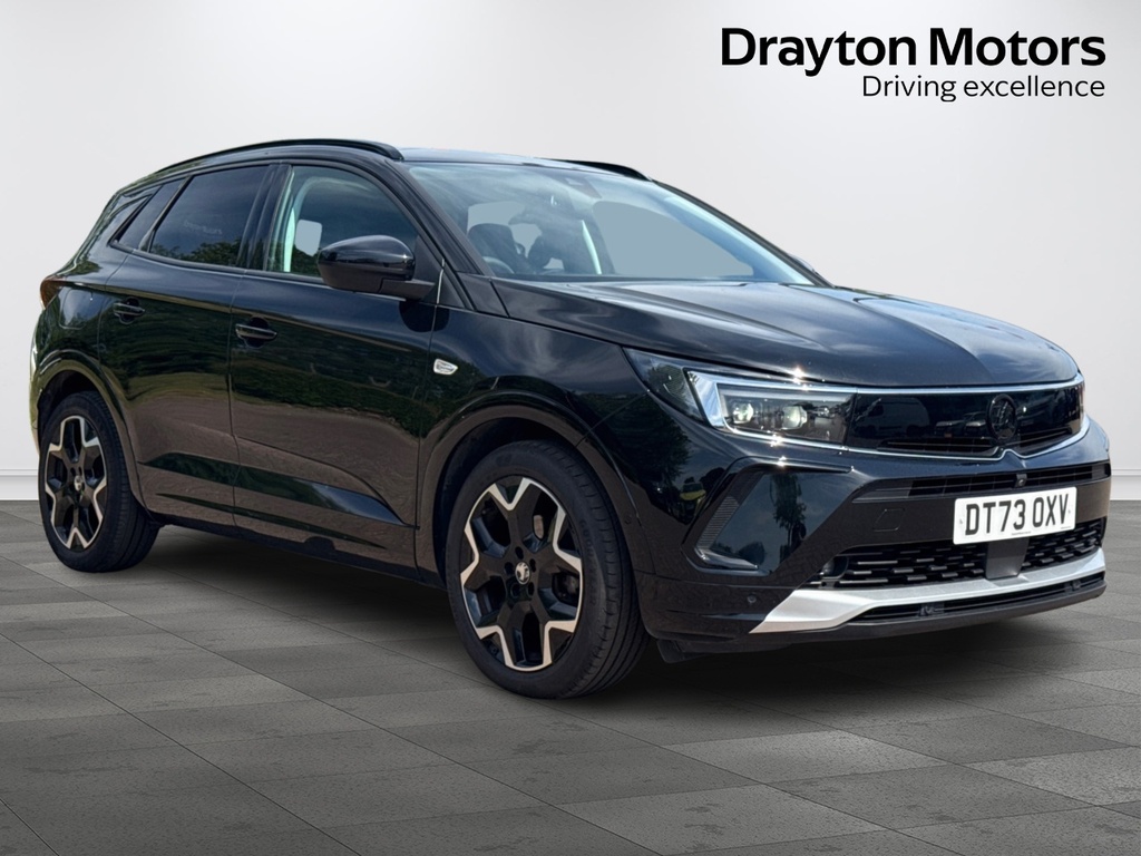 Vauxhall Grandland 1.2 Turbo Ultimate Suv Euro 6 S DT73OXV Black