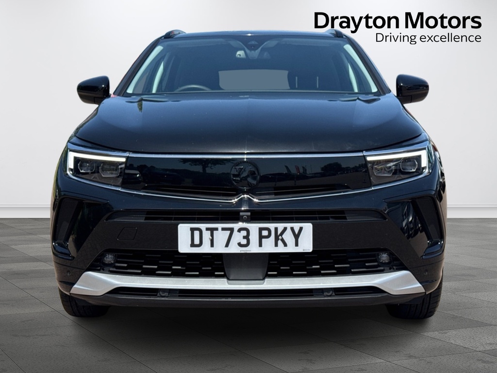 Vauxhall Grandland 1.2 Turbo Ultimate Suv Euro 6 S DT73PKY Black #3