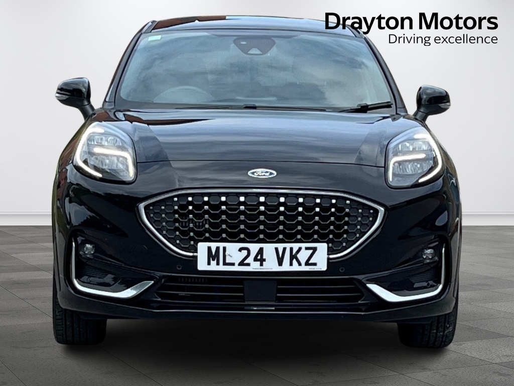 Ford Puma 1.0T Ecoboost Mhev St Line Vignale Suv ML24VKZ Black #3