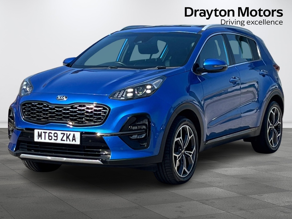 Kia Sportage 1.6 Crdi Ecodynamics Gt-line Suv Hybri MT69ZKA Blue #4