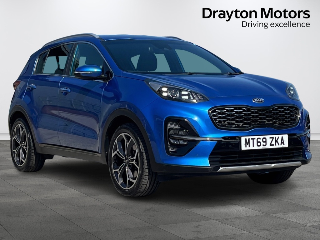 Kia Sportage 1.6 Crdi Ecodynamics Gt-line Suv Hybri Blue