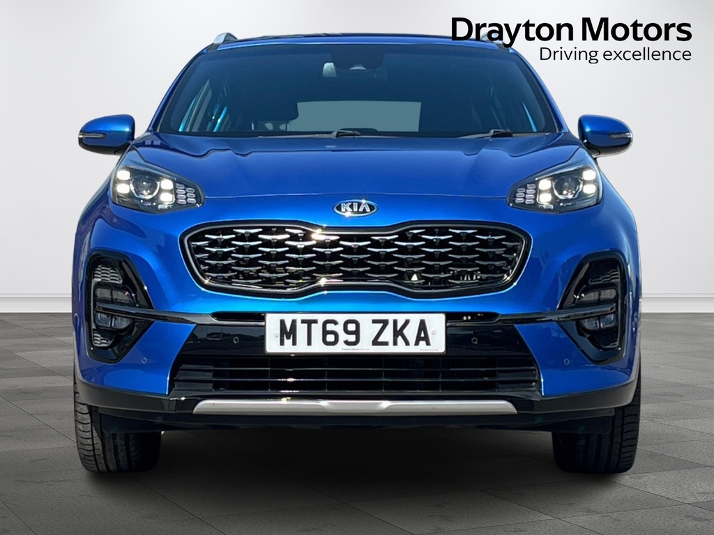 Kia Sportage 1.6 Crdi Ecodynamics Gt-line Suv Hybri MT69ZKA Blue #3